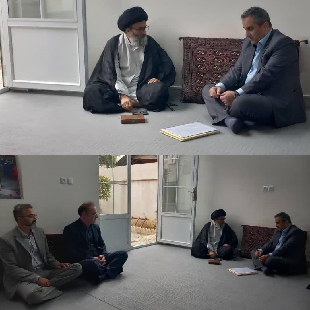دیدار مدیرکل دیوان محاسبات گیلان نماینده استان در خبرگان رهبری