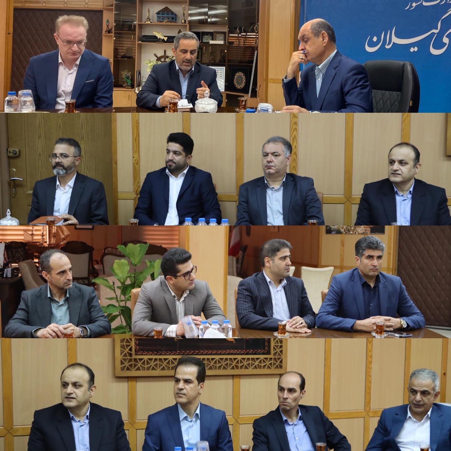 دیدار مدیرکل دیوان محاسبات استان گیلان با استاندار استان